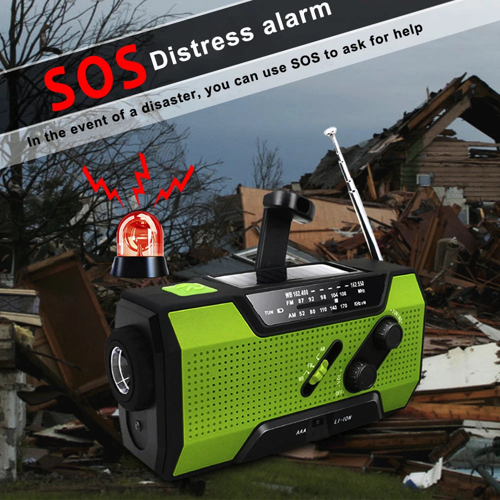 Emergency Weather Power Radio