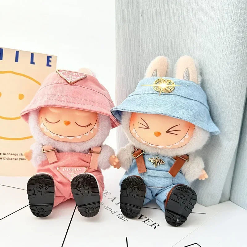 Labubu Doll Fashion Overalls