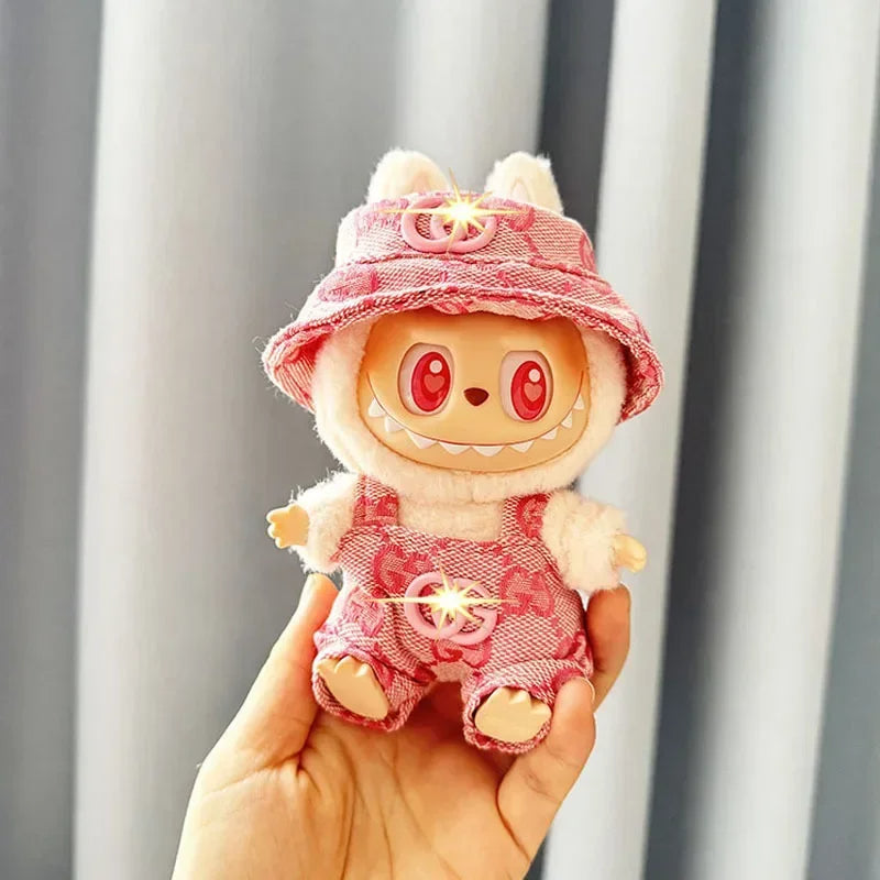 Labubu Doll Fashion Overalls