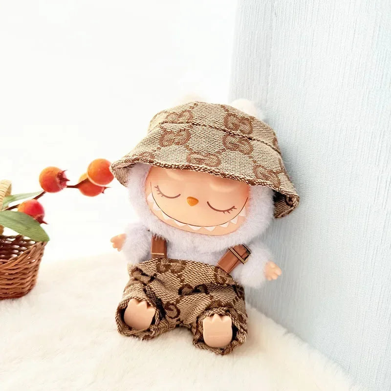 Labubu Doll Fashion Overalls