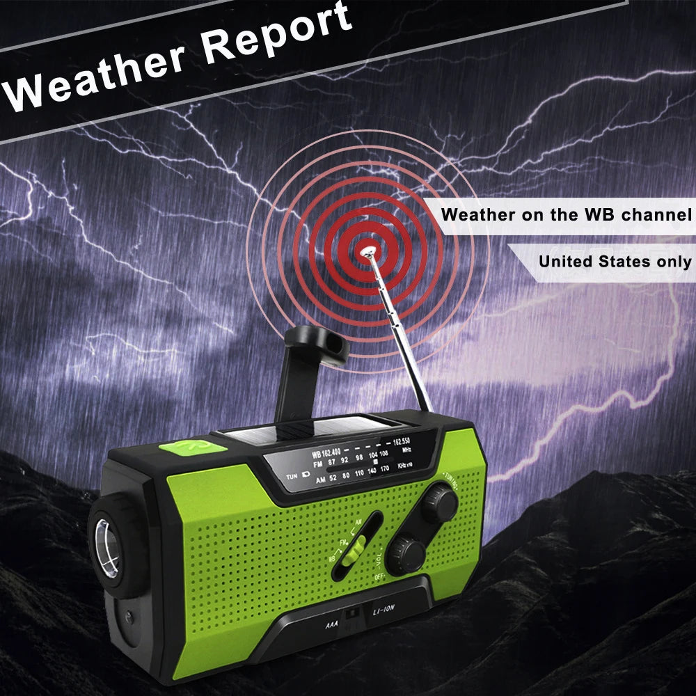 Emergency Weather Power Radio