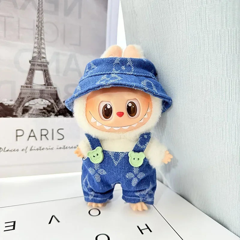 Labubu Doll Fashion Overalls