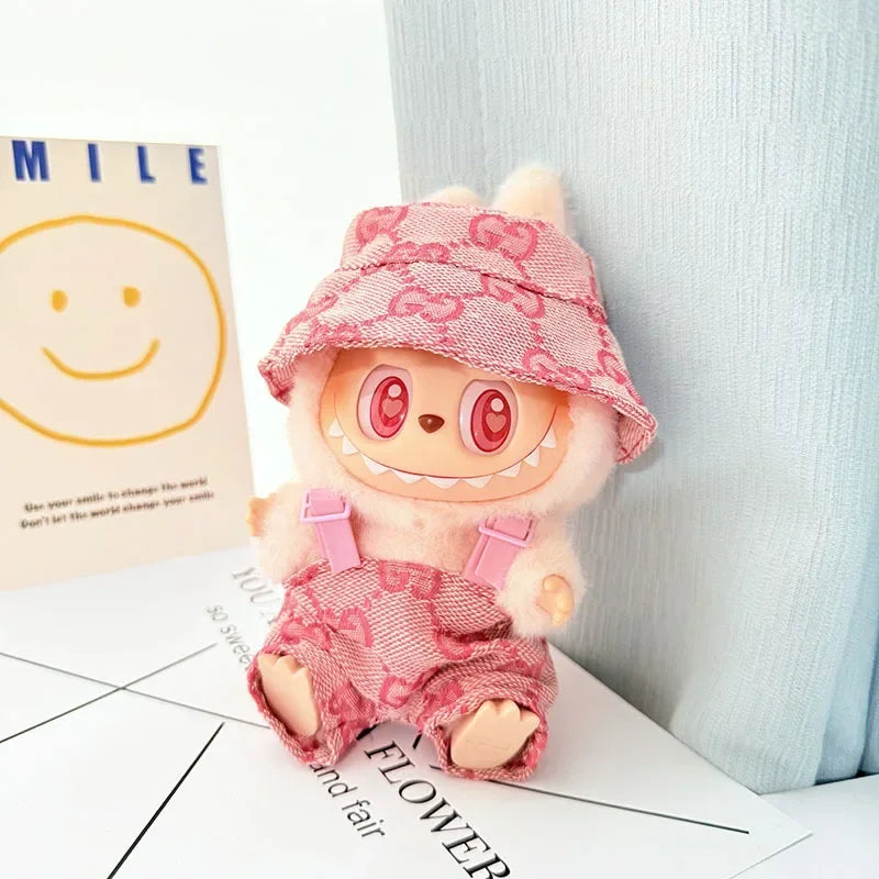 Labubu Doll Fashion Overalls