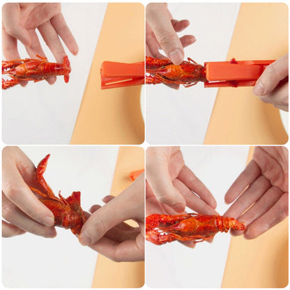 Manicure-Safe Crawfish Sheller