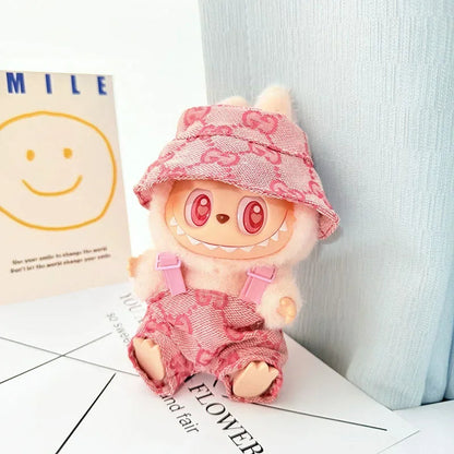Labubu Doll Fashion Overalls