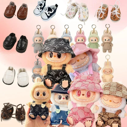 Labubu Doll Fashion Overalls