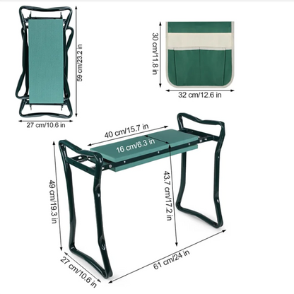 🎁Garden Kneeler Pro 2024 Upgrade🎁 Free Tool Pouch (Worth $19.97)