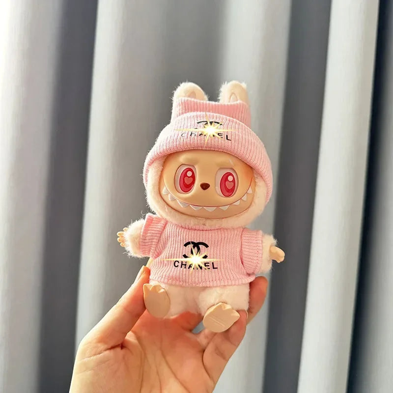 Labubu Doll Fashion Overalls